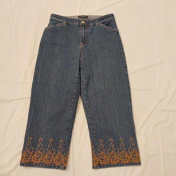 bill blass Denim - Bill Blass Jeanswear Women's Stretch Blue Jeans - Size 8, Ladies